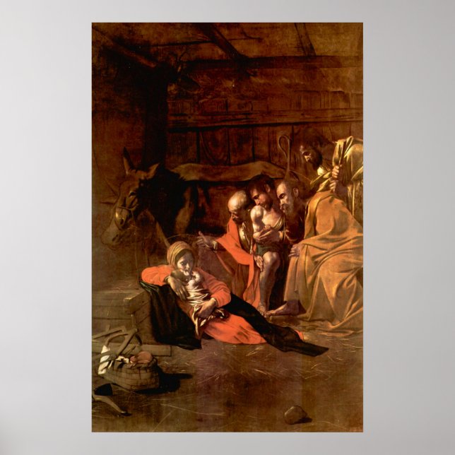Caravaggio:s anpassning av Shepherdsen Poster (Framsidan)
