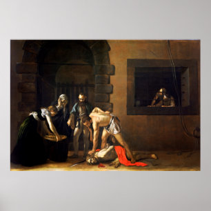 Caravaggio:s ledstjärna Johannes Baptist Poster