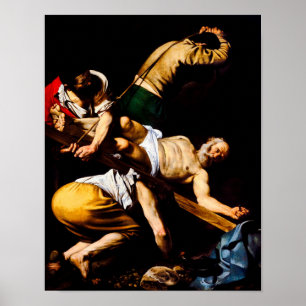 Caravaggio: Saint Peter Crucifixion Poster