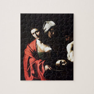 Caravaggio - Salome - klassikerbarockkonstverk Pussel