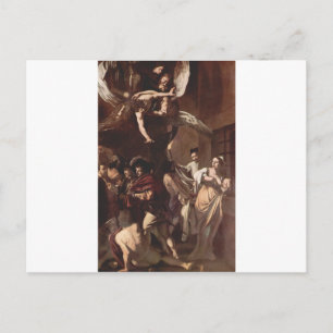 Caravaggio sju verk av Mercy Vykort