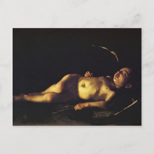 Caravaggio - Sleeping Cupid Vykort