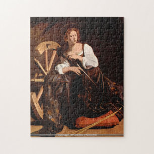 Caravaggio - St Catherine av det Alexandria pussel