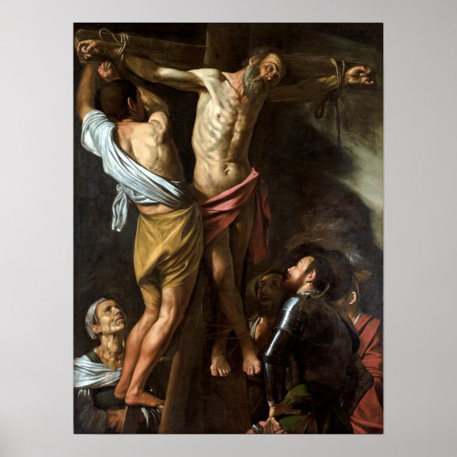 Caravaggio The Crucifixion of Saint Andrew Poster (Framsidan)