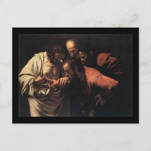 Caravaggio Thomas svårighet Vykort