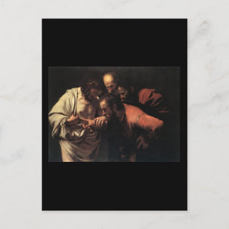 Caravaggio Thomas svårighet Vykort