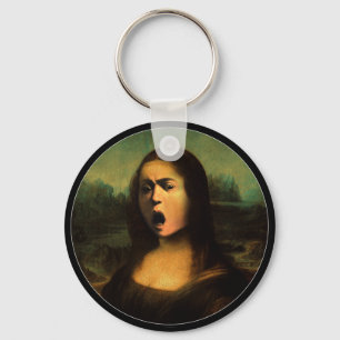 Caravaggio's Mona Lisa Nyckelring