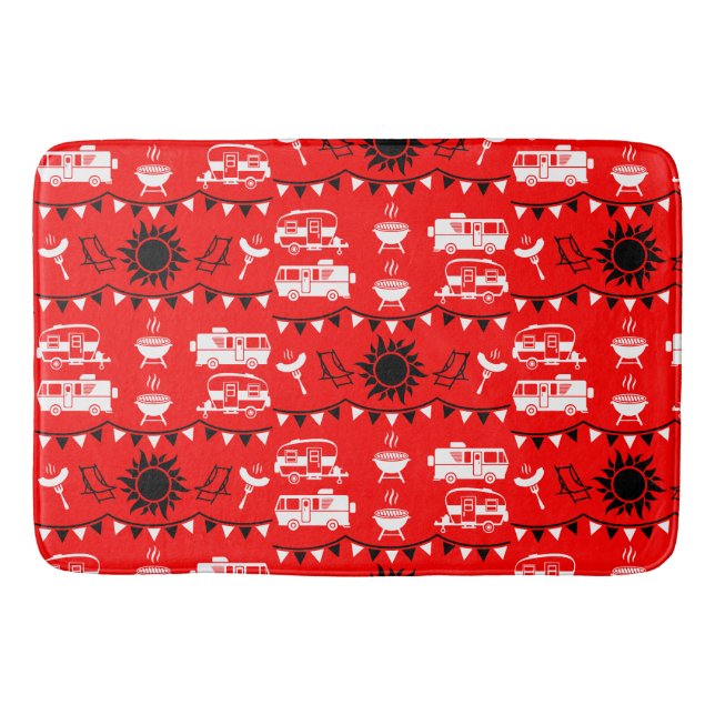 Caravan Camping Decor Badrumsmatta (Framsidan)
