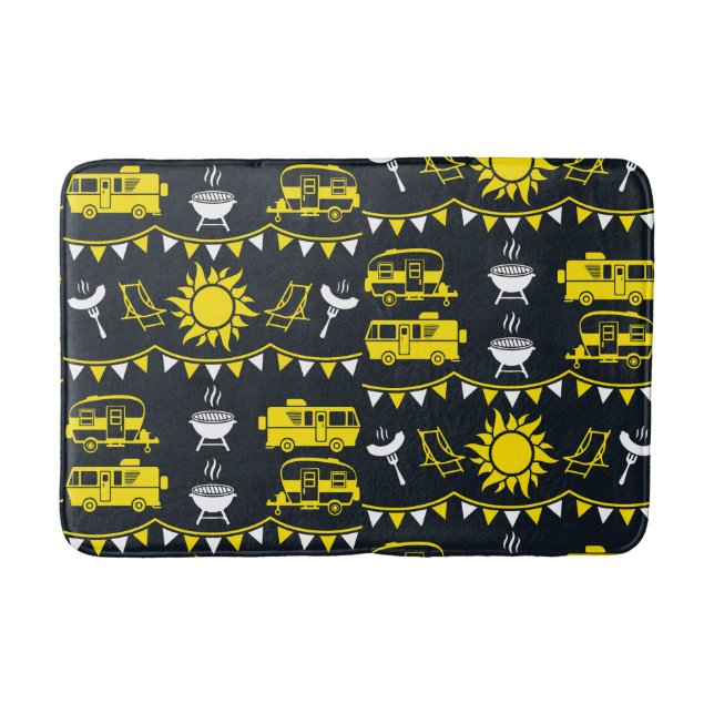 Caravan Camping Decor Badrumsmatta (Framsidan)