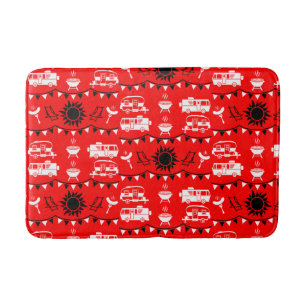 Caravan Camping Decor Badrumsmatta