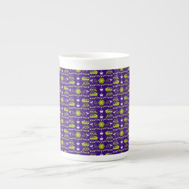 Caravan Camping Decor Benporslin Mugg (Framsidan)