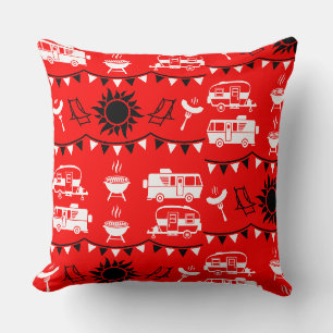 Caravan Camping Decor Kudde