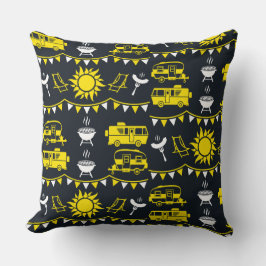 Caravan Camping Decor Kudde