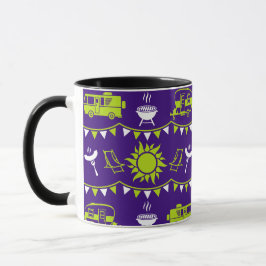 Caravan Camping Decor Mugg