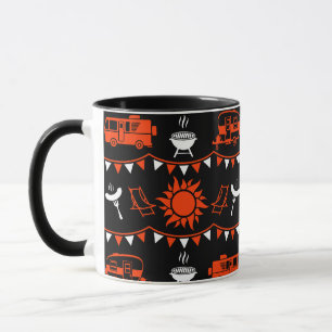Caravan Camping Decor Mugg