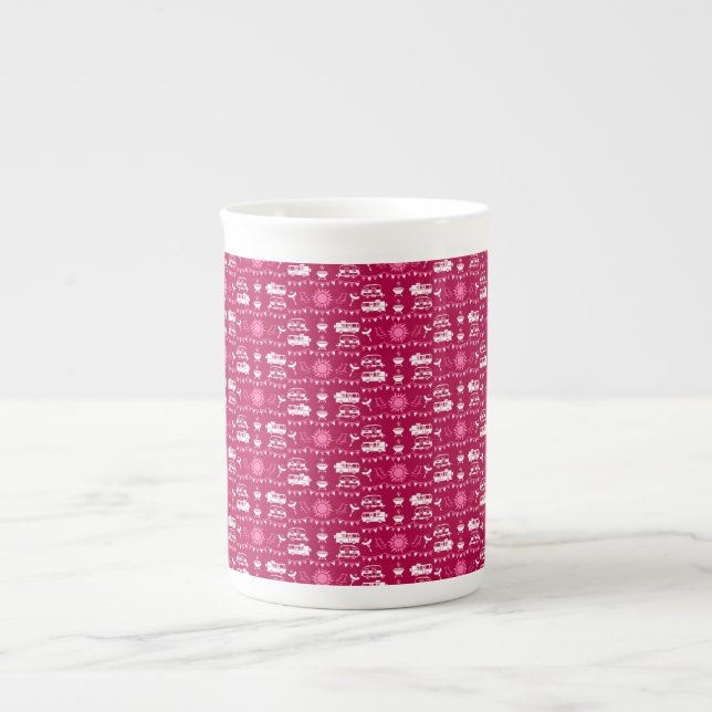 Caravan Camping Home Decor Benporslin Mugg (Framsidan)