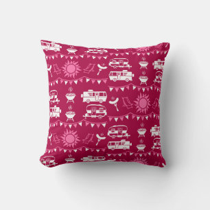 Caravan Camping Home Decor Kudde