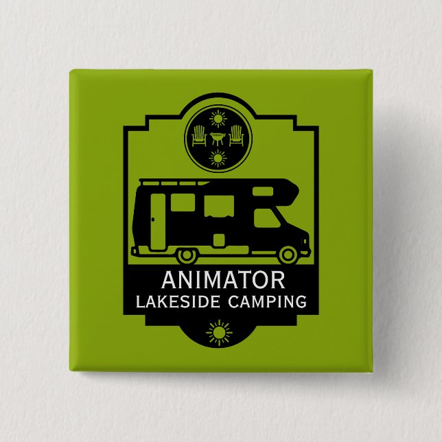 Caravan Campsite Business Knapp (Framsida)