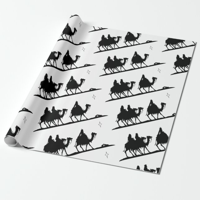 Caravan Wrapping Papper Presentpapper (Utrullad)