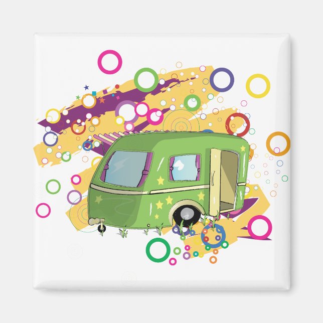 caravanpark magnet (Framsidan)