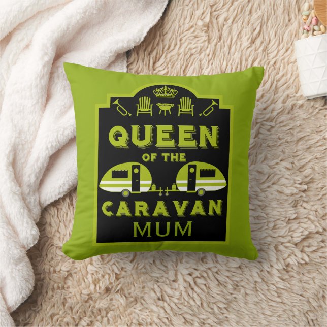 Caravans drottning kudde (Filt)