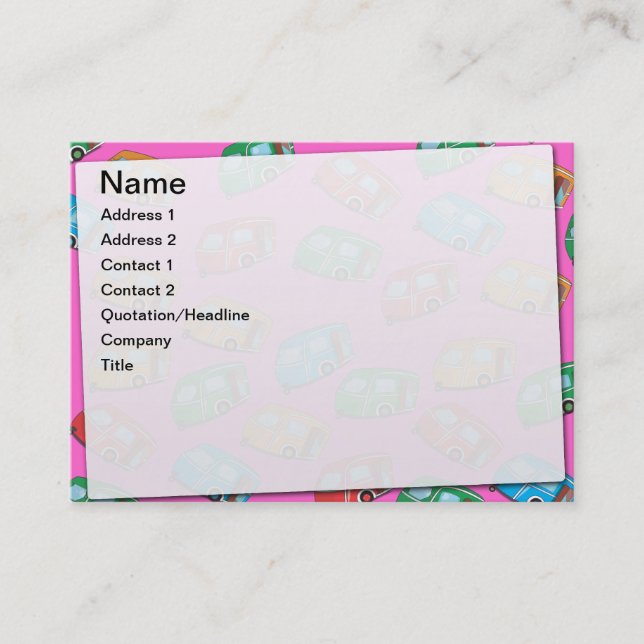 Caravans Visitkort (Framsida)