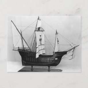 Caravel of Christopher Columbus Vykort