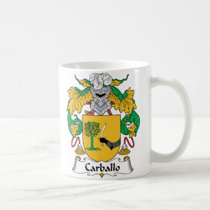 Carballo familjvapensköld kaffemugg