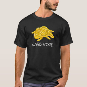 Carbiäger Carb Eater Carbs Pasta Spaghetti Bread T Shirt