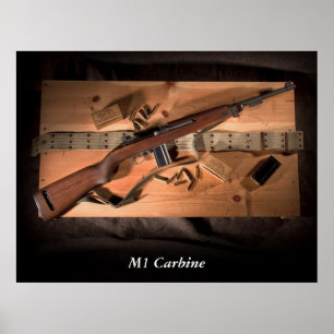 Carbine för USGI M1 Poster