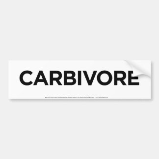 Carbivore Bildekal