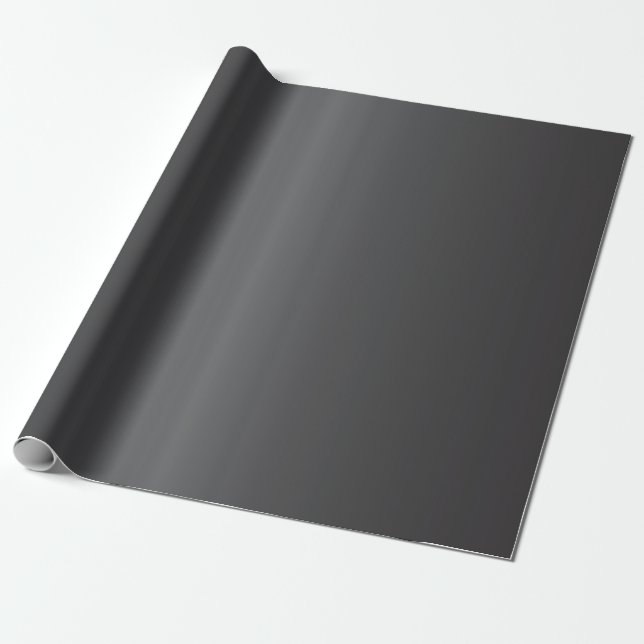 Carbon Black Klockor Presentpapper (Utrullad)
