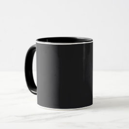 Carbon Black Mugg