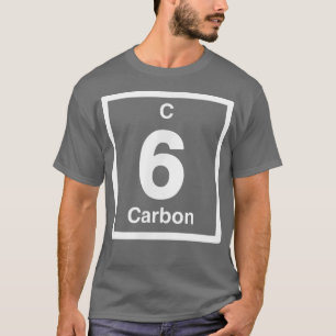 Carbon C, Periodic Bord Inslag, 6e Birthday Sc T Shirt
