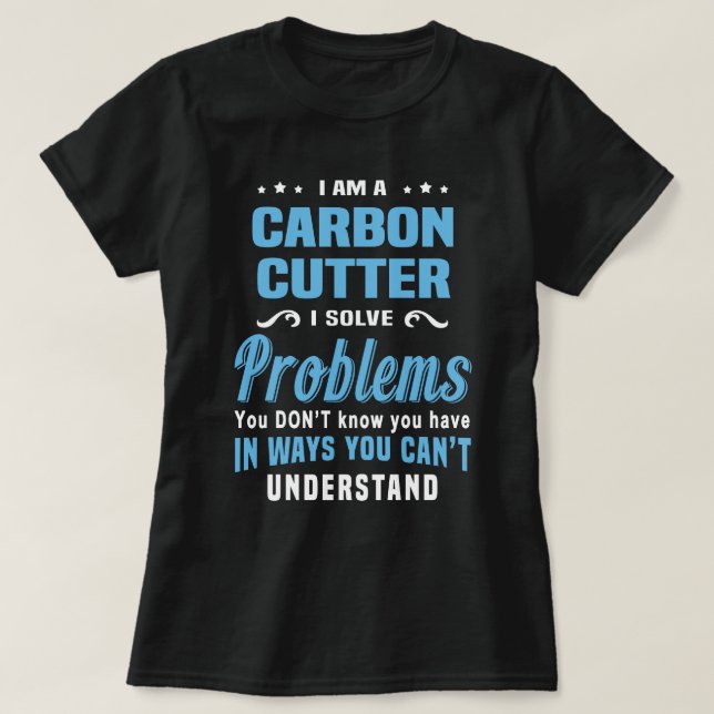 Carbon Cutter T Shirt (Design framsida)