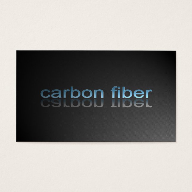 CARBON FIBER VISITKORT (Framsidan)