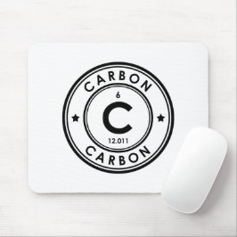 Carbon Inslag Mouse Pad Musmatta