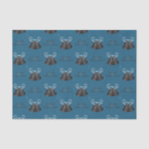 Carbon Klockor och Blue Bow God jul