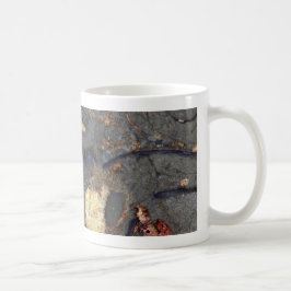 Carbonatesten med fossil kaffemugg