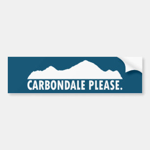 Carbondale Snälla Bildekal