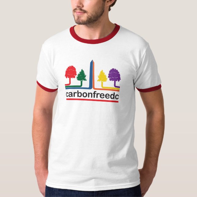 CarbonfreeDC T-tröja Tee (Framsida)