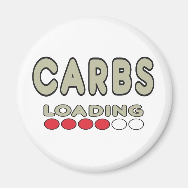 Carbs Loading Magnet (Framsidan)