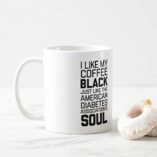 CarbsAgains mänsklighet svärtar Soul för kaffe/ Kaffemugg