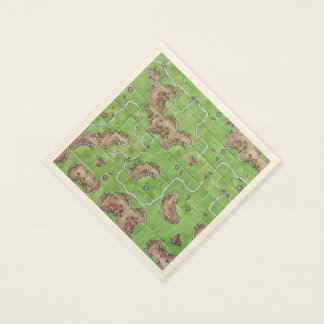 Carcassone Board Napkins Pappersservett