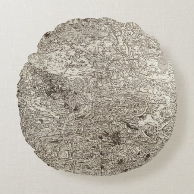 Carcassonne Rund Kudde (Framsidan)