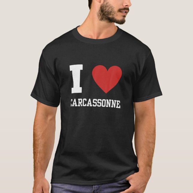 Carcassonne T Shirt (Framsida)