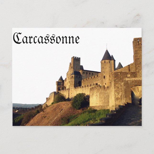 Carcassonne Vykort (Framsida)
