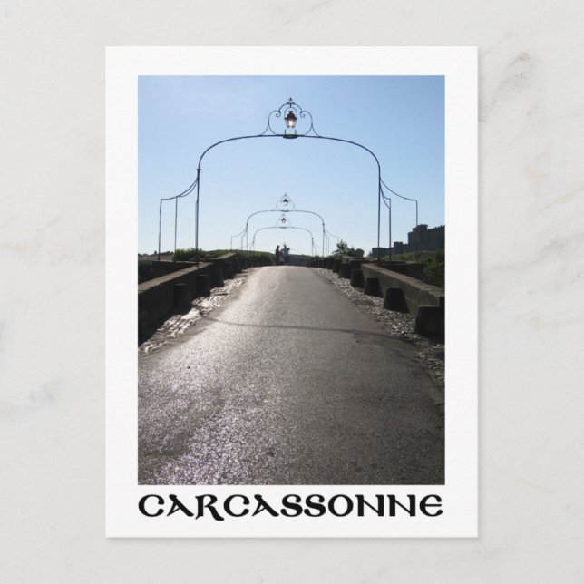 Carcassonne Vykort (Framsida)