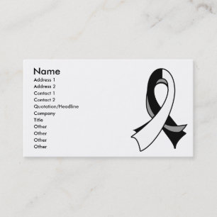 Carcinoid cancerbandvisitkort visitkort