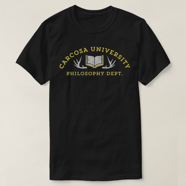 Carcosa Universiteten T Shirt (Design framsida)
